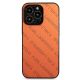 3. Etui Karl Lagerfeld Perforated Allover na iPhone 13 Pro Max 6,7" - pomarańczowe