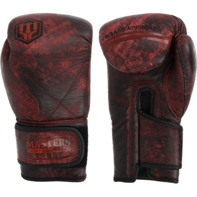 Rękawice bokserskie skórzane MASTERS RBT-MAROON