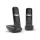 8. Gigaset AS690 Duo Telefon analogowy/DECT Nazwa i identyfikacja dzwoniącego Czarny