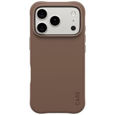 2. Etui CARE by PanzerGlass Fashionable Samba MagSafe na iPhone 17 Pro - brązowe