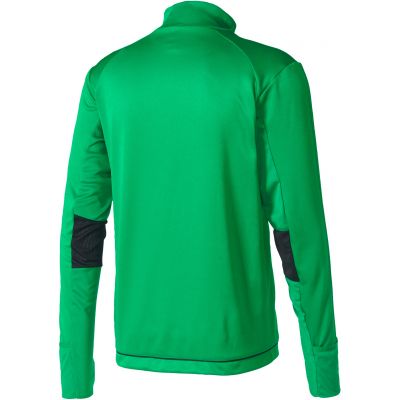 Bluza treningowa adidas Tiro 17 M BQ2738 wkładana przez głowę, posiada wysoką stójkę oraz klasyczny krój, ponadto została wyposażona w technologię climacool