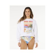 Bluza damska RIP CURL Hayley O O/S Drop Shldr Crew biała