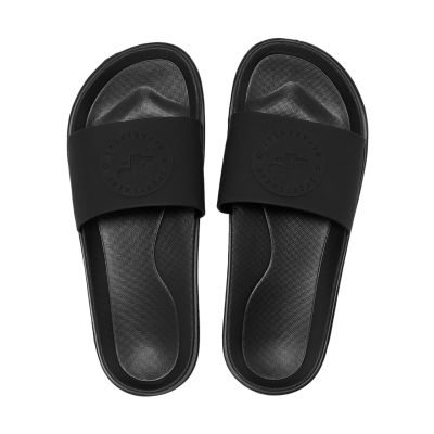 4. Klapki męskie 4F M037 głęboka czerń 4FWSS26FSLIM037 20S
