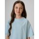 3. T-shirt loose gładki dziewczęcy 4F 4FJRSS26TTSHF3984-33S