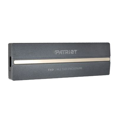 6. Patriot TXD obudowa USB3.2 do SSD M.2 NVMe 1.3, do 8TB - Aluminium