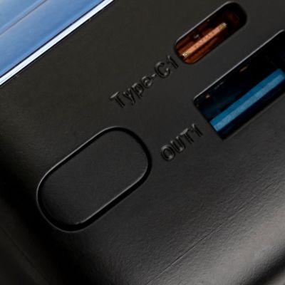 10. Rivacase VA1080 bank mocy Litowo-polimerowy (LiPo) 30000 mAh Czarny, Niebieski