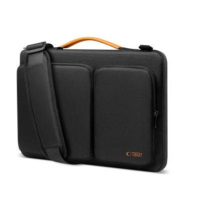 2. Torba Tech-Protect Defender Bag na laptopa 13-14 - czarno-pomarańczowa
