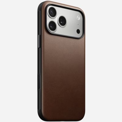 Nomad Modern Leather Case pokrowiec na telefon komórkowy 17,5 cm (6.9") Brązowy