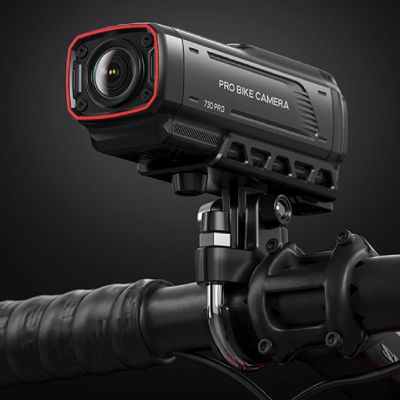 8. Kamera sportowa AKEEYO 730Pro wideorejestrator 4K na kierownicę rower motocykl - czarna