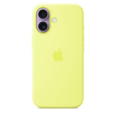 7. Silikonowe etui Apple iPhone 17 z MagSafe - Neon Yellow
