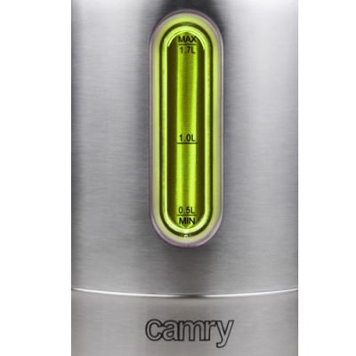 15. Czajnik elektryczny Adler CR 1253 (2200W 1.7l; kolor inox)