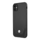 2. Etui BMW Leather Perforate na iPhone 11 / Xr - czarne