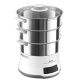 12. Tefal Convenient Series Deluxe VC502D szybkowar parowy 3 kosze, Blat 900 W Stal nierdzewna, Biały