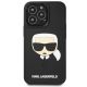 3. Etui Karl Lagerfeld 3D Rubber Karl's Head na iPhone 14 Pro - czarne