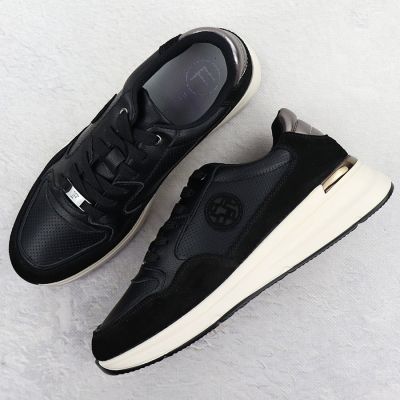 4. Skórzane półbuty damskie czarne Filippo DP7106/25