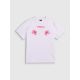 5. T-shirt loose z nadrukiem damski 4F 4FRSS26TTSHF3882-10S