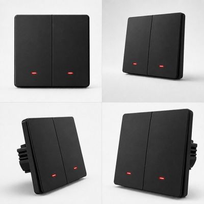 5. QOLTEC WŁĄCZNIK/WYŁĄCZNIK ŚWIATŁA | 2-KANAŁOWY | WI-FI | TIMER | TUYA | CZARNY