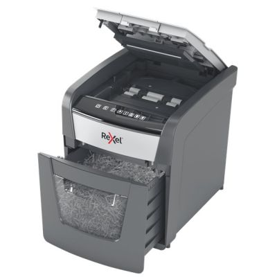 4. Rexel Niszczarka Optimum AutoFeed+ 50X, (P-4), 50 kartek, 20 l kosz