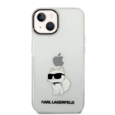 3. Etui Karl Lagerfeld Ikonik Choupette na iPhone 14 Plus - przezroczyste
