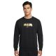 Bluza męska dresowa Nike Air Men's Fleece Crew-Neck Czarna - HM0177-010