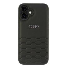 Etui Audi Synthetic Leather na iPhone 16 Plus 6.7" - czarne