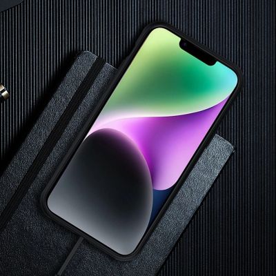18. Nillkin Super Frosted Shield Pro Magnetic Case etui iPhone 14 Plus z MagSafe magnetyczne czarny