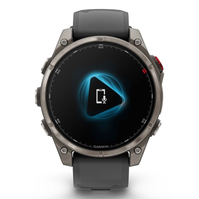 9. Zegarek sportowy Garmin Fenix 8 PRO AMOLED 47mm Sapphire Titanium