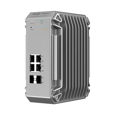 2. Ruijie Networks RG-NIS3100-4GT2SFP-HP przełącznik sieciowy Zarządzany L2 Gigabit Ethernet (10/100/1000) Obsługa PoE Szary