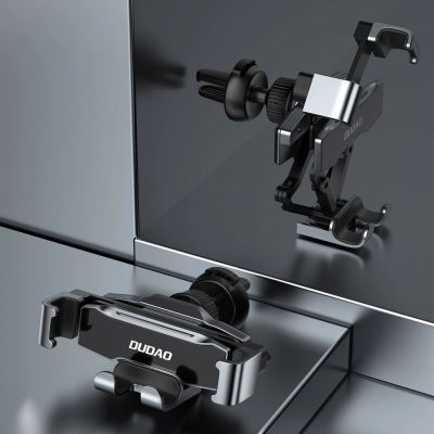8. Dudao samochodowy uchwyt grawitacyjny do smartfona czarny (F11Pro)