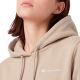 4. Bluza damska Champion Hoodie Sweatshirt beżowa 118404 MS041