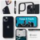 10. Etui Spigen Ultra Hybrid na iPhone 14 Plus - matowo-czarne