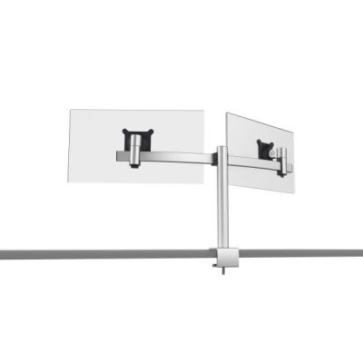 4. Durable 508523 uchwyt / stojak do monitorów 68,6 cm (27") Biurko Srebrny