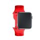 3. Pasek silikonowy 3mk Silicone Watch Strap for Apple Watch 42 / 44 / 45 / 49 mm - czerwony