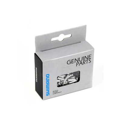 Końcówka linki hamulca Shimano srebrna 100 szt