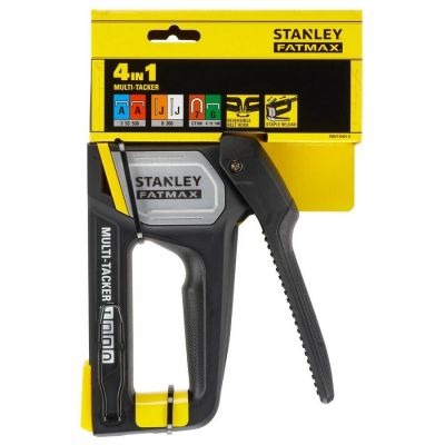14. Zszywacz Stanley FATMAX 4w1 typ A, G i gwoździe typ J