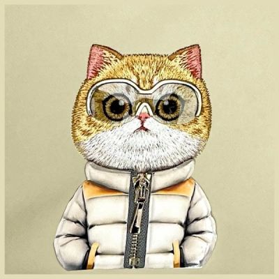 3. Torba na ramię Nimmy Crossbody Cool&Cute 2.0 Cat - zielona