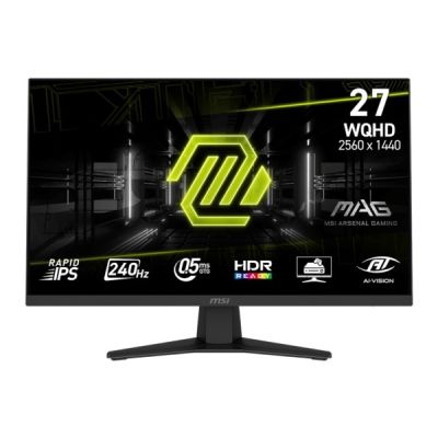 MSI MAG 274QFDE X24 monitor komputerowy 68,6 cm (27") 2560 x 1440 px Wide Quad HD LCD Czarny