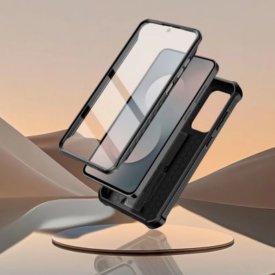 4. Etui Tech-Protect Kevlar Cam+ na Samsung Galaxy S25 FE - czarne