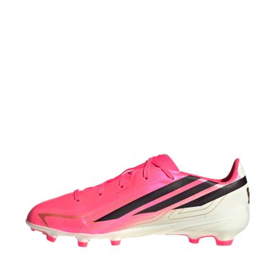 5. Buty piłkarskie dla dzieci adidas F50 Hyperfast League FG różówe HQ5161