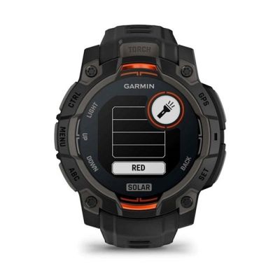 2. Garmin Instinct® 3 – 45 mm, Solar Zegarek Czarny