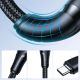 6. Kabel Joyroom S-A11 Surpass 60W USB-C - USB-C 0,25m - czarny