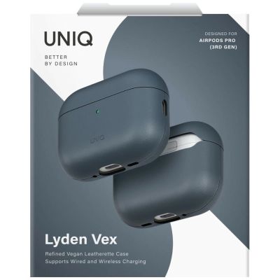 2. Etui UNIQ Lyden Vex na AirPods Pro 3 - niebieskie