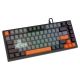 15. SAVIO KLAWIATURA MAGNETYCZNA ASTRAL BLACK OUTEMU WHITE JADE RGB 3 KOLORY KEYCAPÓW