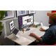 7. Podkładka na biurko Twelve South DeskPad ze skóry wegańskiej (dove grey)
