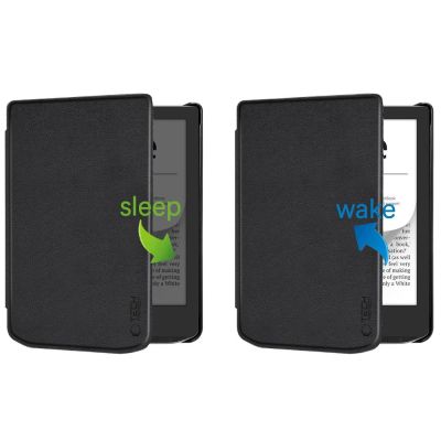 4. Etui TechProtect SmartCase na PocketBook Verse / Pro / Lite - czarne