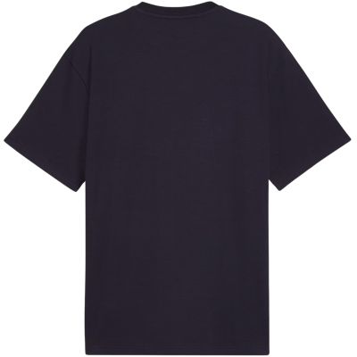 3. Koszulka męska Puma ESS Elevated Relaxed Tee granatowa 692018 16
