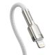 3. BASEUS KABEL USB-C LIGHTNING CAFULE PD 1M BIAŁY