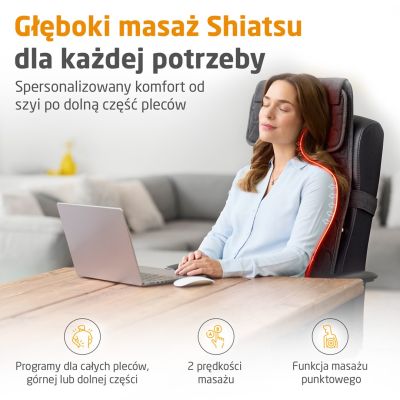 13. Biurowa mata masująca Shiatsu Medisana MC 700