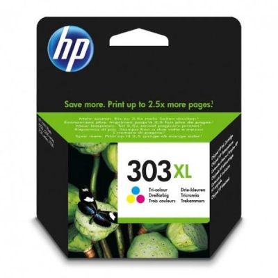 2. ORIGINAL HP 303XL HIGH YIELD/TRI-COLOR INK CARTRIDGE