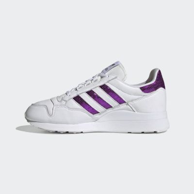 6. Buty damskie Adidas Originals ZX 500 Cloud White/Shock Purple - G55663